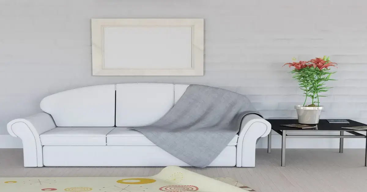 Stylish and protective sofa set bed cover enhancing a modern living space