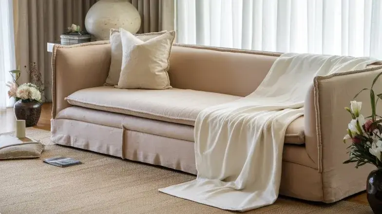 How to Clean a fabric Sofa: inspect, remove debris, and test cleaning supplies