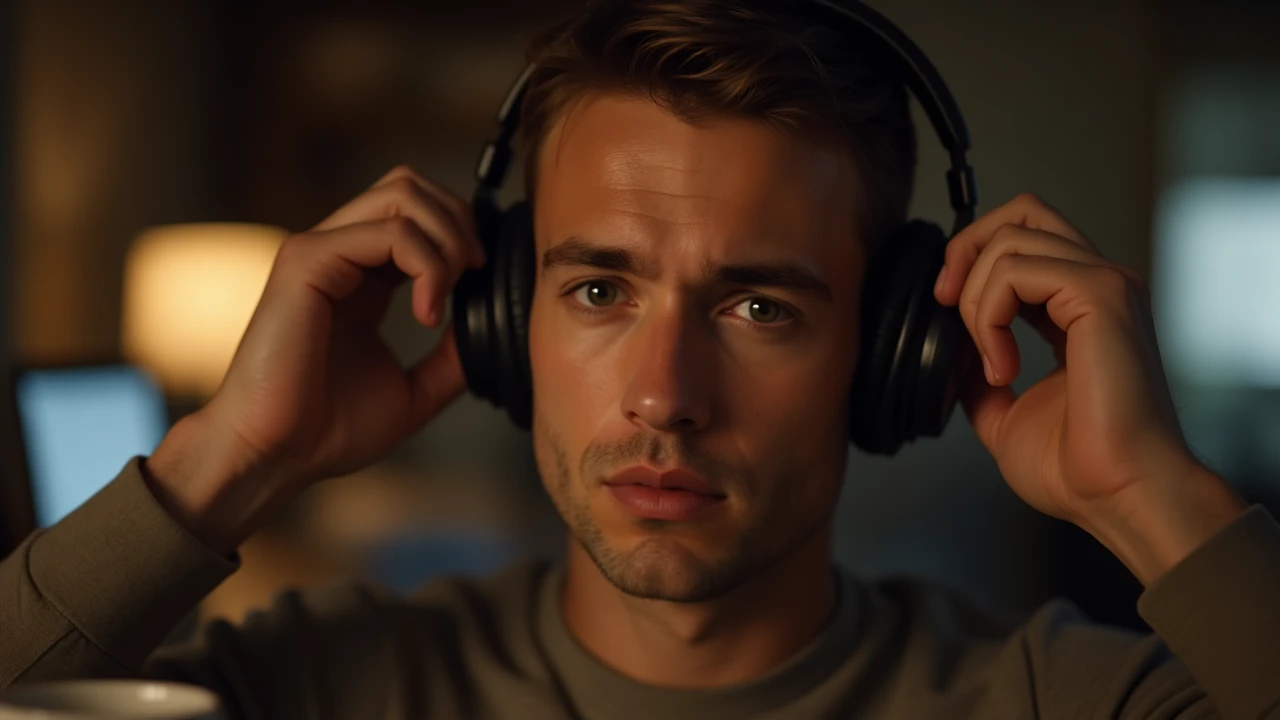 Can Headphones Cause Hair Loss? Man with Thinning Hair
