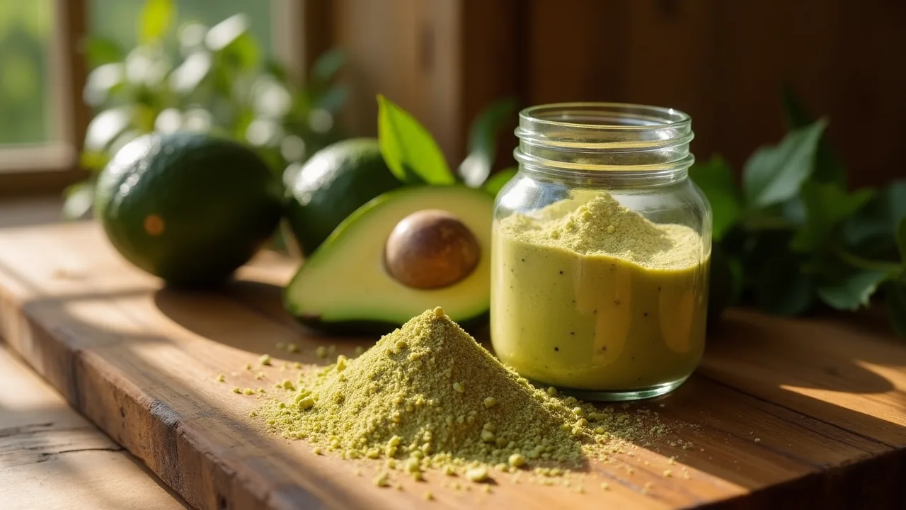 Step-by-step guide on how to make avocado seed powder at home