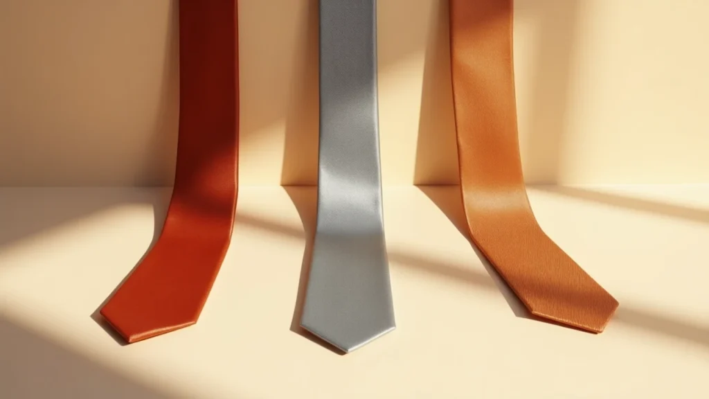 Choosing the right tie for a perfect dimple with silk, cotton, and wool ties