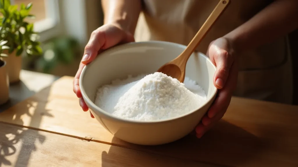 Homemade paste for old oil stains on wood