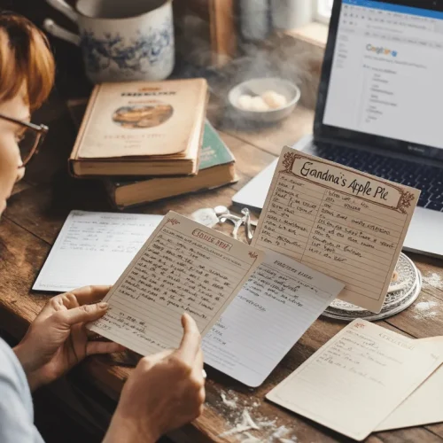 How to Make a Cookbook with Handwritten Recipes That Preserves Family Legacy